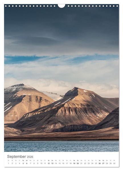 Produktbild: Die Arktis - Naturfotografien aus Spitzbergen (Wandkalender 2026 DIN A3 hoch), CALVENDO Monatskalender