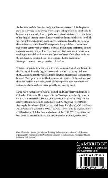 Produktbild: Shakespeare and the Book