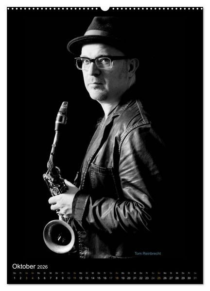 Produktbild: Jazz it! (Wandkalender 2026 DIN A2 hoch), CALVENDO Monatskalender