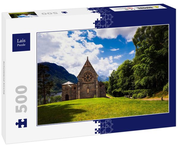 Produktbild: Lais Puzzle Schottland Kirche 500 Teile