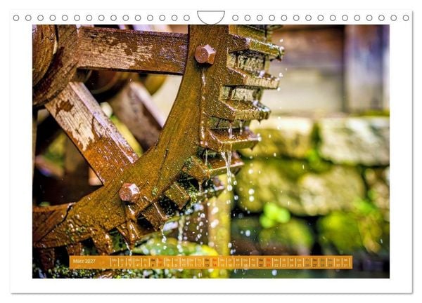 Produktbild: Natur und Wasserm&uuml;hlen (Wandkalender 2027 DIN A4 quer), CALVENDO Monatskalender