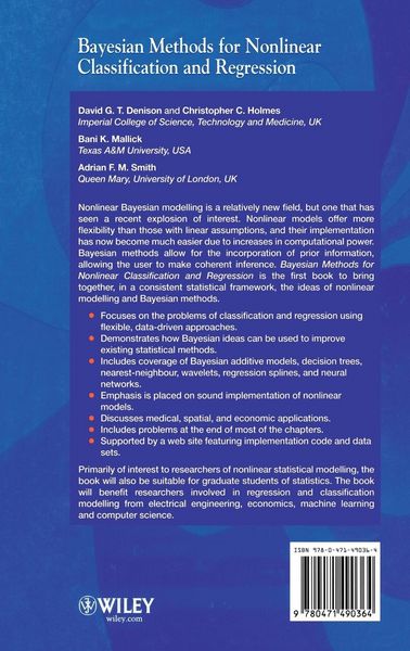 Produktbild: Bayesian Methods for Nonlinear Classification and Regression