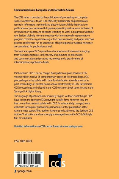 Produktbild: Information Intelligence, Systems, Technology and Management