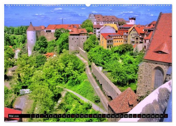 Produktbild: Bautzen mit seinen sch&ouml;nsten Ansichten (hochwertiger Premium Wandkalender 2026 DIN A2 quer), Kunstdruck in Hochglanz