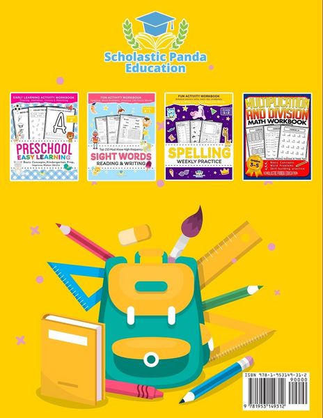 Produktbild: Learn to Write Tracing Letters & Numbers, Early Learning Workbook, Ages 3 4 5