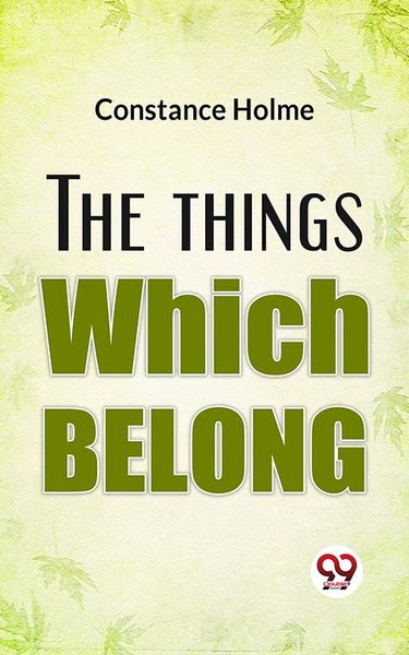 Produktbild: The Things Which Belong