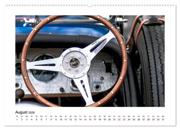 Produktbild: Oldtimer - Cockpits vergangener Zeiten (hochwertiger Premium Wandkalender 2026 DIN A2 quer), Kunstdruck in Hochglanz