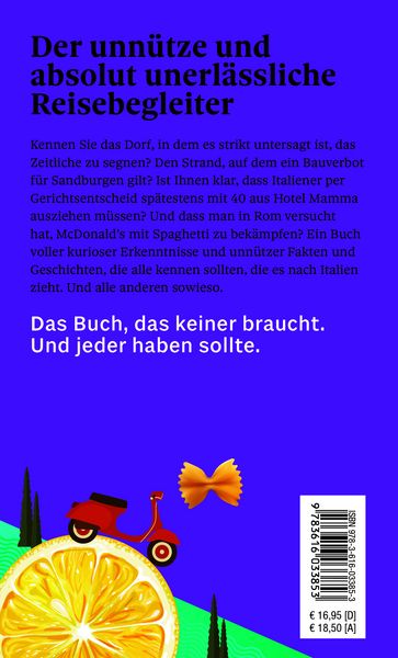Produktbild: DUMONTs Unn&uuml;tzes Reisewissen Italien