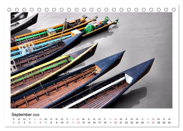 Produktbild: Myanmar &ndash; Mit anderen Augen (Tischkalender 2026 DIN A5 quer), CALVENDO Monatskalender