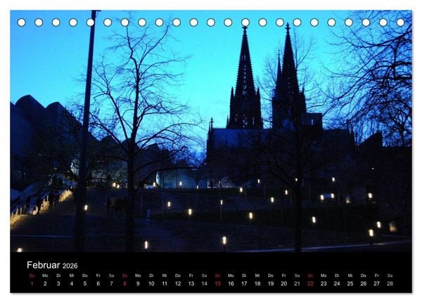 Produktbild: K&ouml;lner Spitzen (Tischkalender 2026 DIN A5 quer), CALVENDO Monatskalender