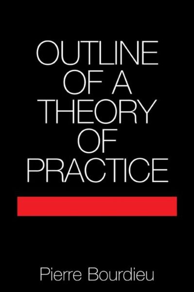 Produktbild: Outline of a Theory of Practice