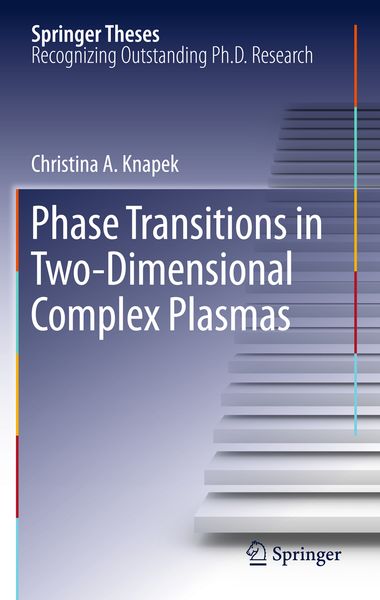 Produktbild: Phase Transitions in Two-Dimensional Complex Plasmas