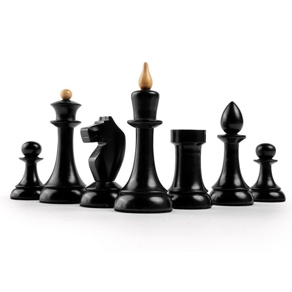 Produktbild: Philos 2530 - Schachset Gambit Deluxe, Feld 50 mm, Holz, Ferrer World-Class
