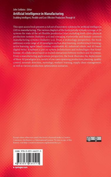 Produktbild: Artificial Intelligence in Manufacturing