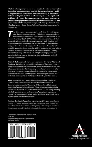 Produktbild: Travelling Home, 'Walkabout Magazine' and Mid-Twentieth-Century Australia