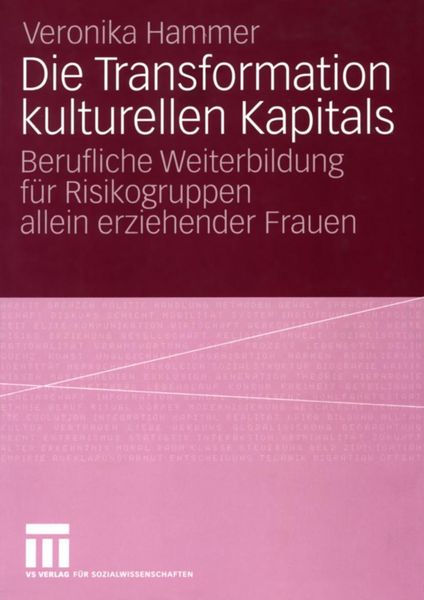 Produktbild: Die Transformation kulturellen Kapitals