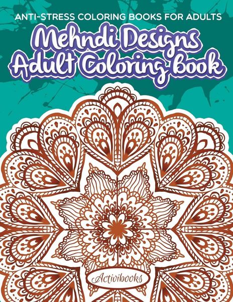 Produktbild: Mehndi Designs Adult Coloring Book
