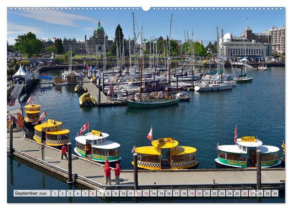 Produktbild: Zauberhaftes Victoria BC (Wandkalender 2026 DIN A2 quer), CALVENDO Monatskalender