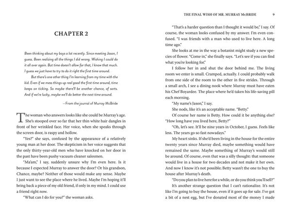 Produktbild: The Final Wish of Mr. Murray McBride