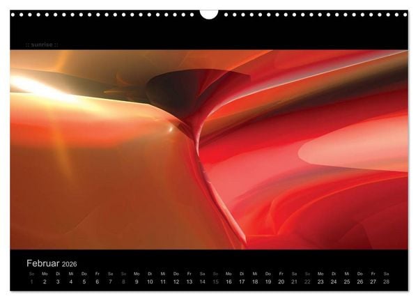 Produktbild: Abstrakte Kunst (Wandkalender 2026 DIN A3 quer), CALVENDO Monatskalender