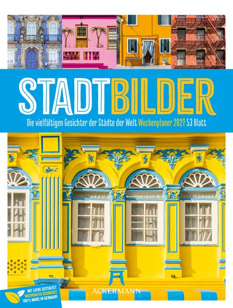 Produktbild: StadtBilder Wochenplaner Kalender 2027