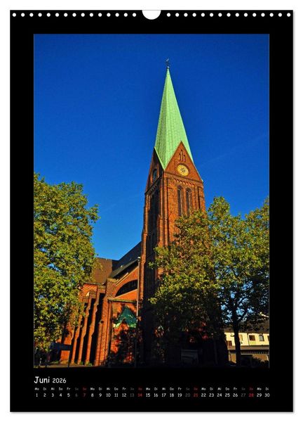 Produktbild: Bochum (Wandkalender 2026 DIN A3 hoch), CALVENDO Monatskalender