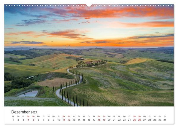 Produktbild: Italien - Eine Reise durch das traumhafte Italien. (hochwertiger Premium Wandkalender 2027 DIN A2 quer), Kunstdruck in Hochglanz