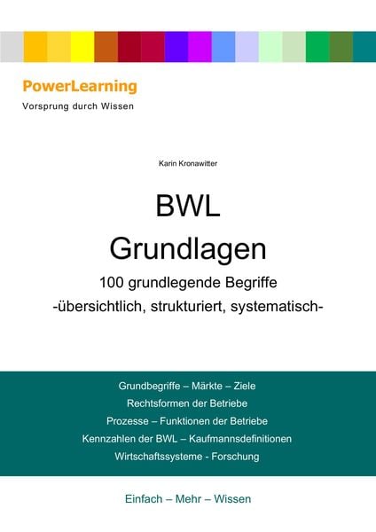 Produktbild: BWL Grundlagen