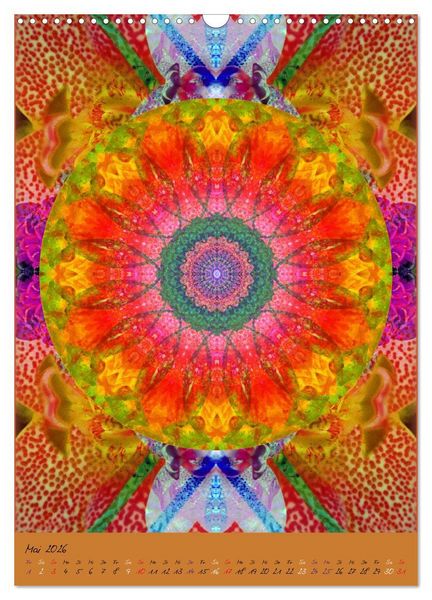 Produktbild: Mandala Energien (Wandkalender 2026 DIN A3 hoch), CALVENDO Monatskalender
