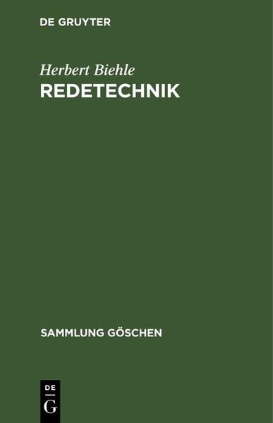 Produktbild: Redetechnik