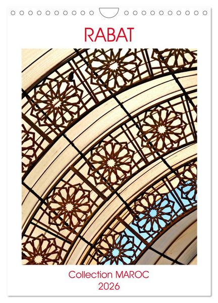 Produktbild: Collection MAROC RABAT (Calendrier mural 2026 DIN A4 horizontal), CALVENDO calendrier mensuel