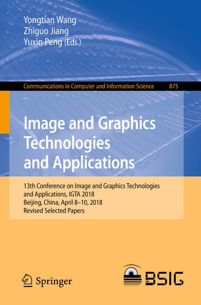 Produktbild: Image and Graphics Technologies and Applications