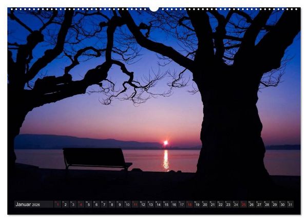 Produktbild: Bodensee zur blauen Stunde (Wandkalender 2026 DIN A2 quer), CALVENDO Monatskalender