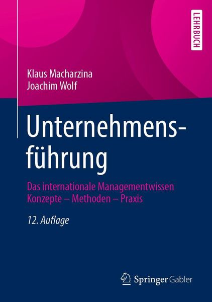 Produktbild: Unternehmensf&uuml;hrung