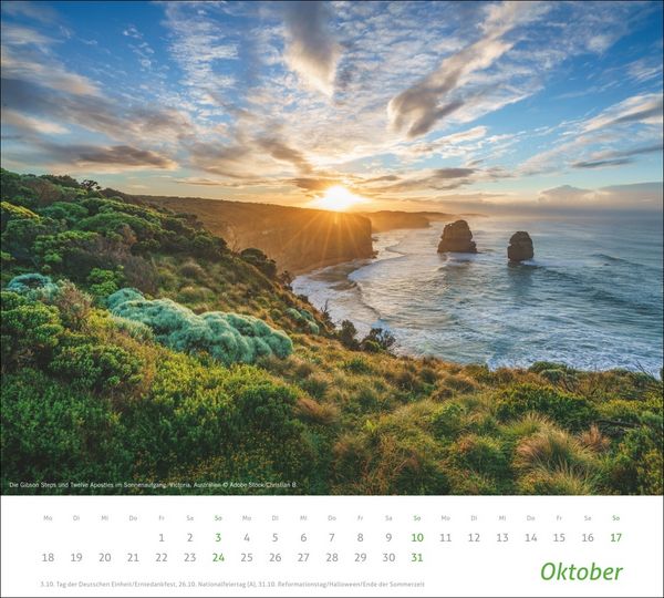 Produktbild: times&more Sonnige Momente Bildkalender 2027
