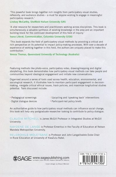 Produktbild: Participatory Visual Methodologies