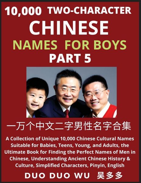 Produktbild: Learn Mandarin Chinese with Two-Character Chinese Names for Boys (Part 5)