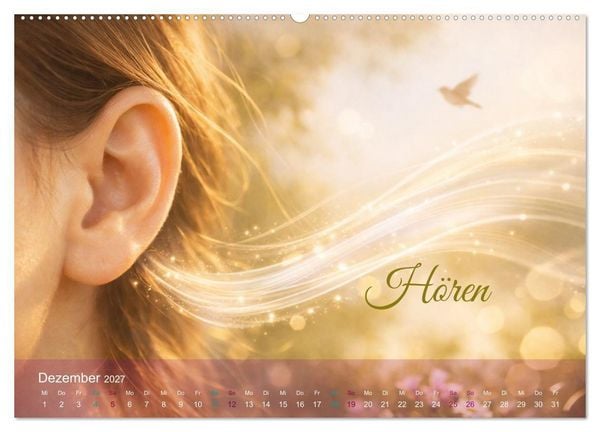 Produktbild: Sinnesmomente - Eine Reise durch die Wahrnehmung (Wandkalender 2027 DIN A2 quer), CALVENDO Monatskalender