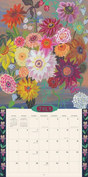 Produktbild: World of Nathalie L&eacute;t&eacute; Wall Calendar 2026