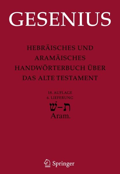 Produktbild: Hebr&auml;isches und Aram&auml;isches Handw&ouml;rterbuch &uuml;ber das Alte Testament