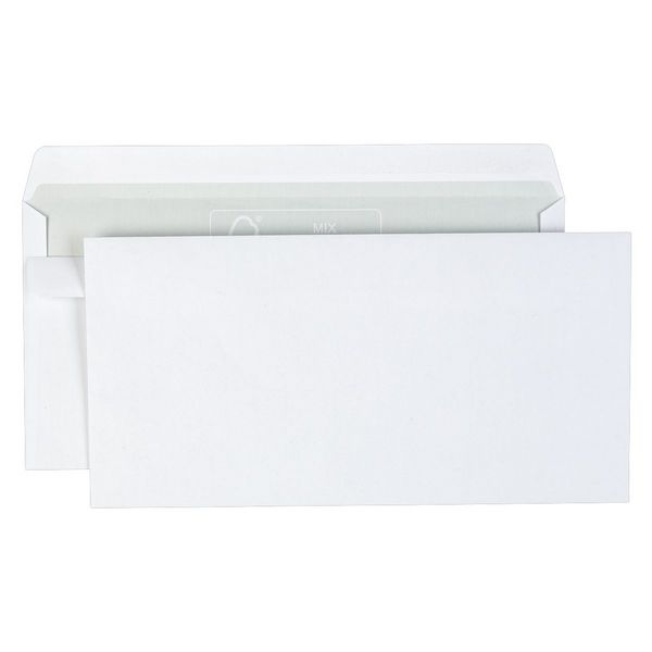 Produktbild: Idena Briefumschl&auml;ge 75g/m&sup2; selbstklebend ohne Fenster wei&szlig; DIN lang 25 St&uuml;ck