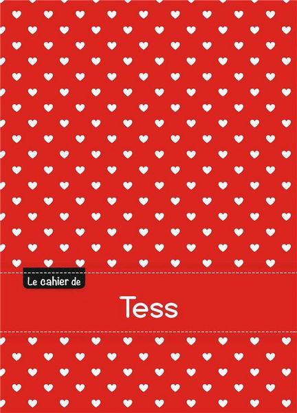 Produktbild: Cahier tess ptscx,96p,a5