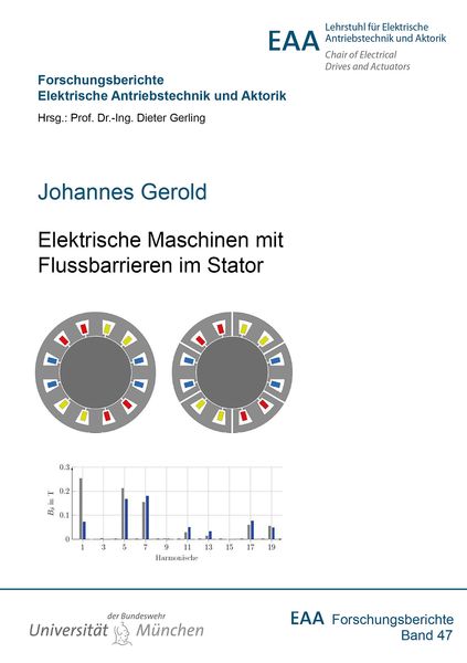 Produktbild: Elektrische Maschinen mit Flussbarrieren im Stator