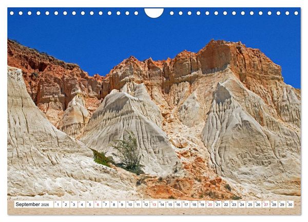 Produktbild: Portugal - Die Algarve vom Cabo de Sao Vicente bis Tavira (Wandkalender 2026 DIN A4 quer), CALVENDO Monatskalender