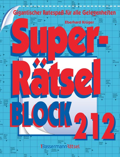 Produktbild: Superr&auml;tselblock 212
