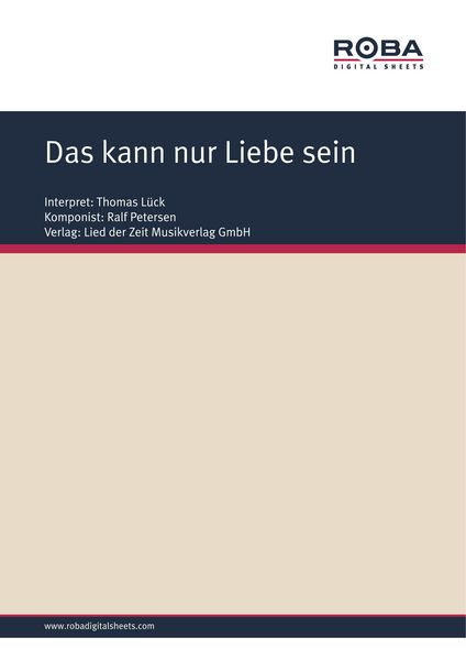 Produktbild: Das kann nur Liebe sein