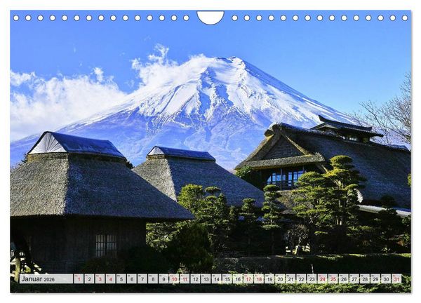 Produktbild: Exotische Bilderreise durch Japan (Wandkalender 2026 DIN A4 quer), CALVENDO Monatskalender