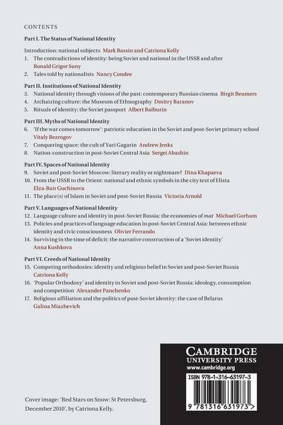 Produktbild: Soviet and Post-Soviet Identities