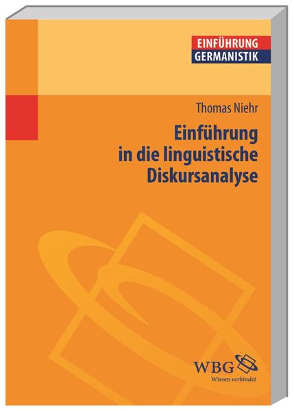 Produktbild: Einführung in die linguistische Diskursanalyse