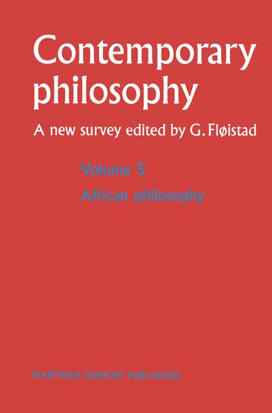Produktbild: African Philosophy
